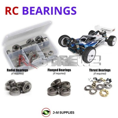 RCScrewZ Metal Shielded Bearings asc122b for Associated B74.2 1/10 (90036) | SET