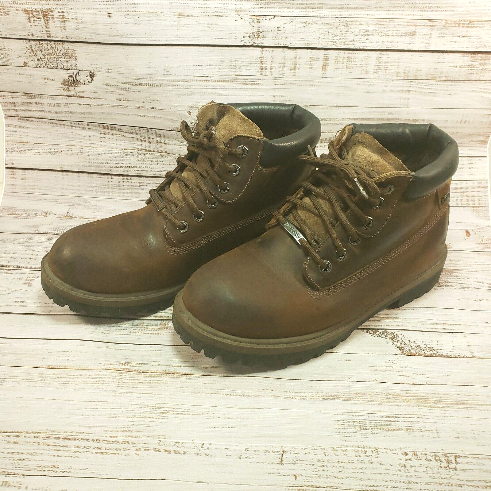 Skechers Men's Size 10.5 Sergeants-Verdict Work Boot Memory Foam 4442 Brown