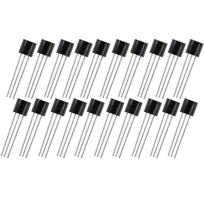 20pcs Ds18b20 18b20 To92 3 Pins Wire Digital Thermometer Temperature Ic Sensor