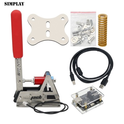 SIM JACK USB Handbrake Pressure Sensing Game Handbrake Racing Simulator