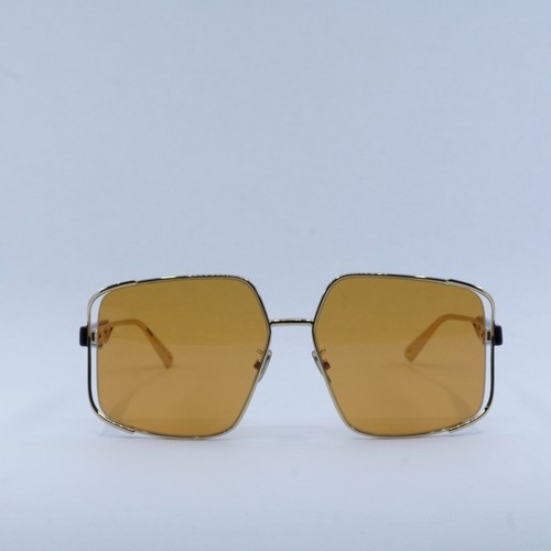 Pre-owned Dior Archi S1u B0k0 Gold/orange 61-16-135 Sunglasses