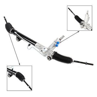 Complete Power Steering Rack And Pinion Assembly For Ford Mustang 1985-1994
