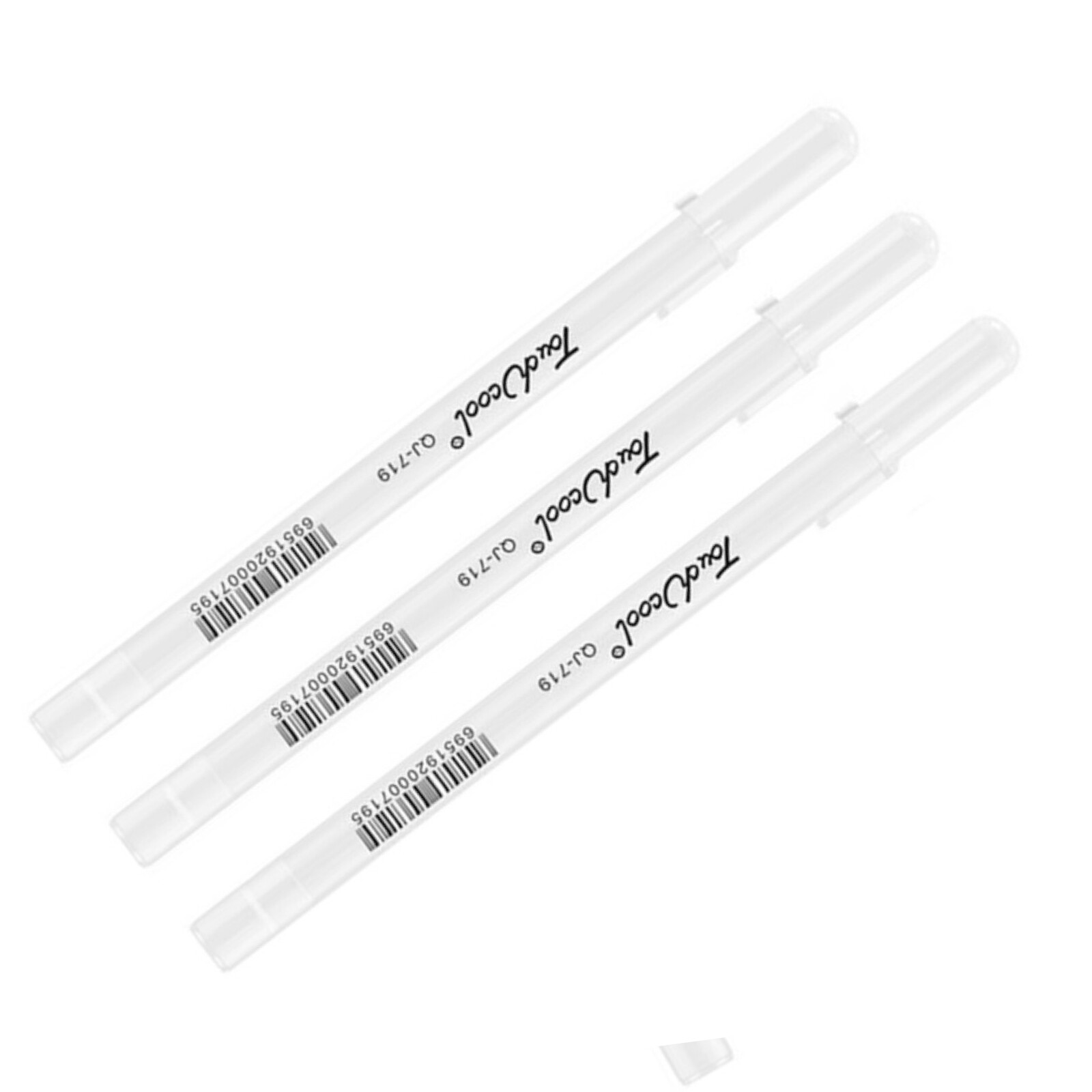 3PCS/Set White Gel Ink Marker Pen Drawing Art Fine Tip Sketc