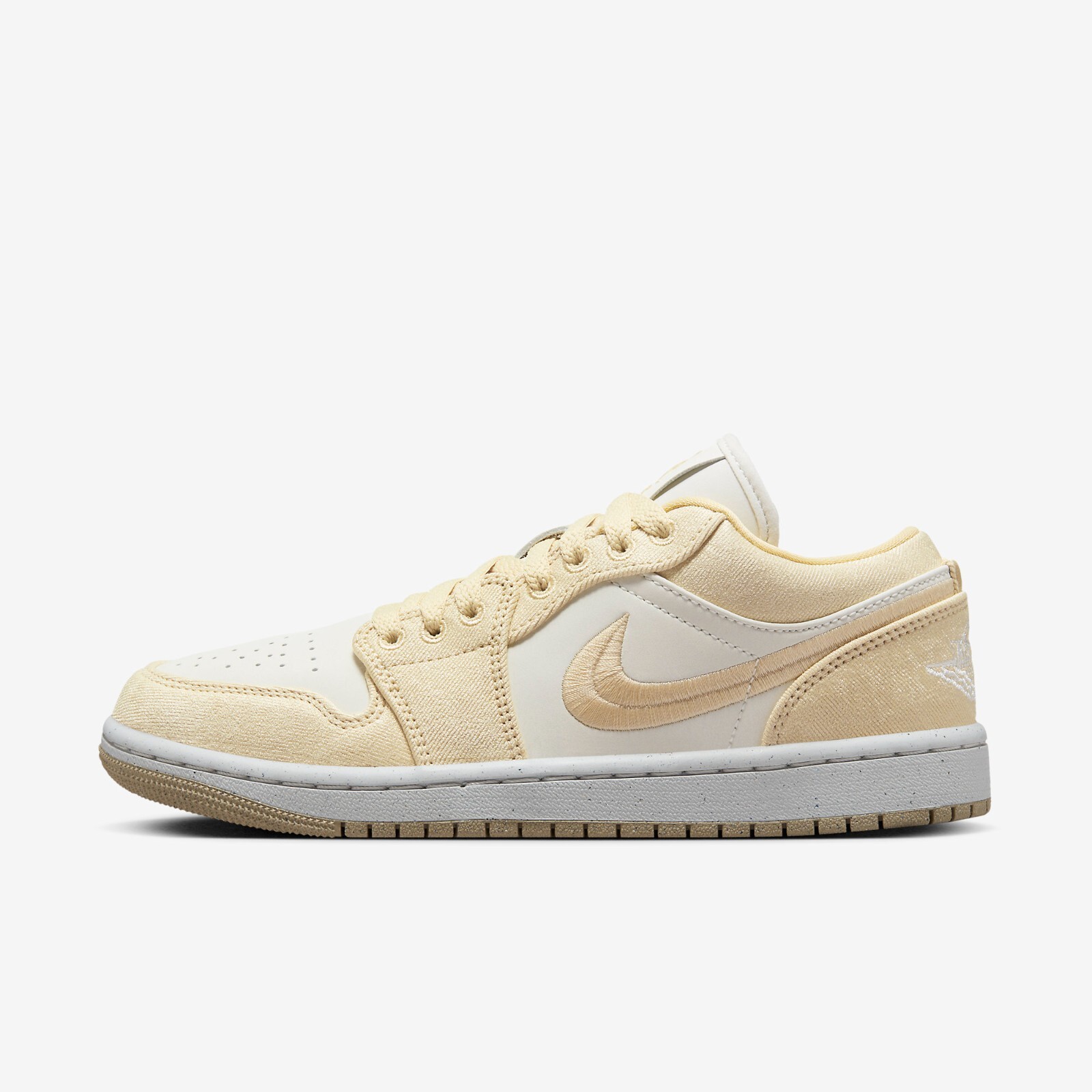 

Кроссовки Nike Air Jordan 1 Low SE Team Gold Sail FN3722-701 WMNS Shoes, Nike Air Jordan 1