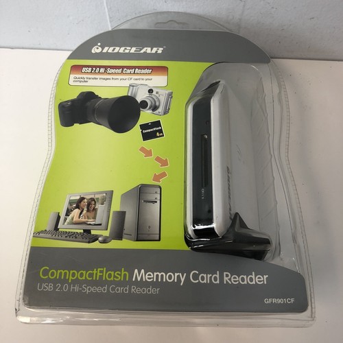 Iogear GFR901CF Card Reader New Sealed
