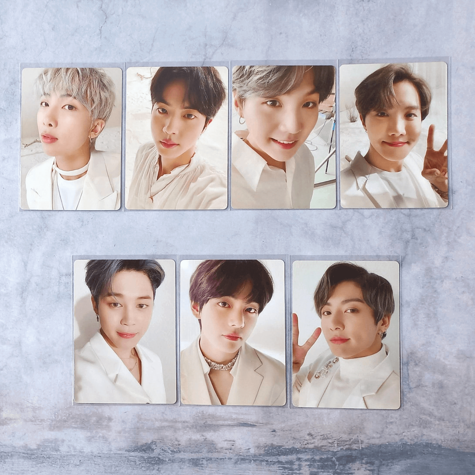 BTS Map of The Soul Tour Official Ring Photo Card - Choose
