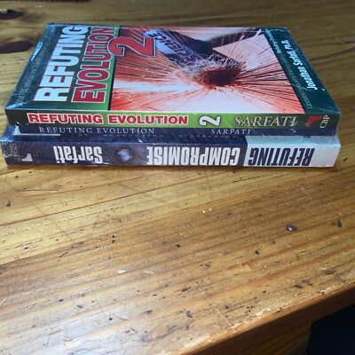 NEW Refuting Evolution 1 & 2 Jonathan Sarfati + Refuting Compromise Sealed PBS