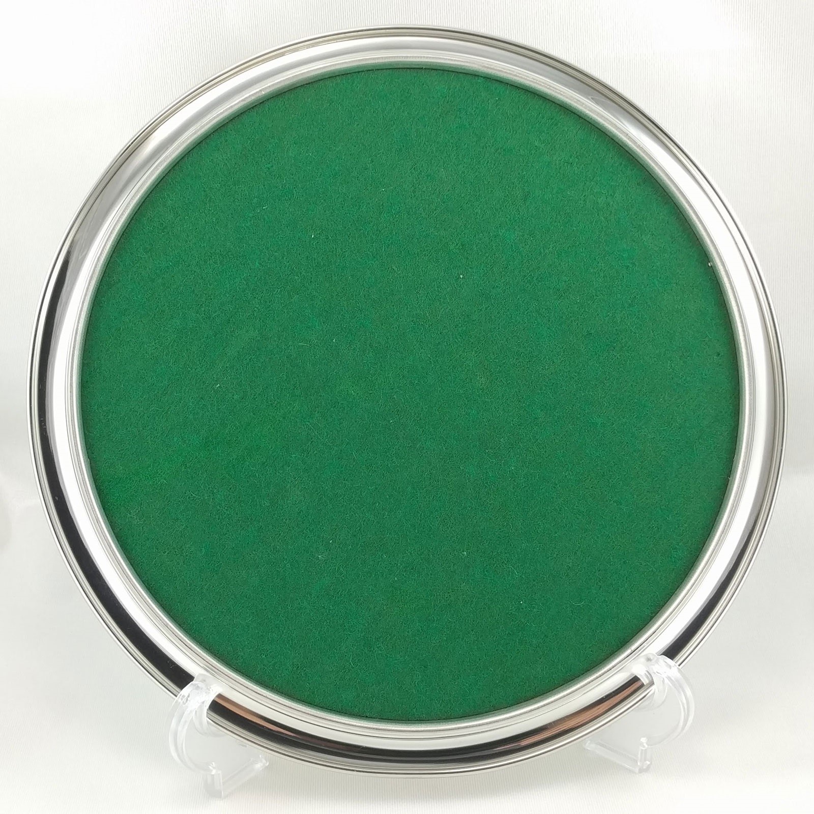 Waterfowl Stainless Steel Tray Geese in Flight Appliqué on Melamine w/ Felt Back