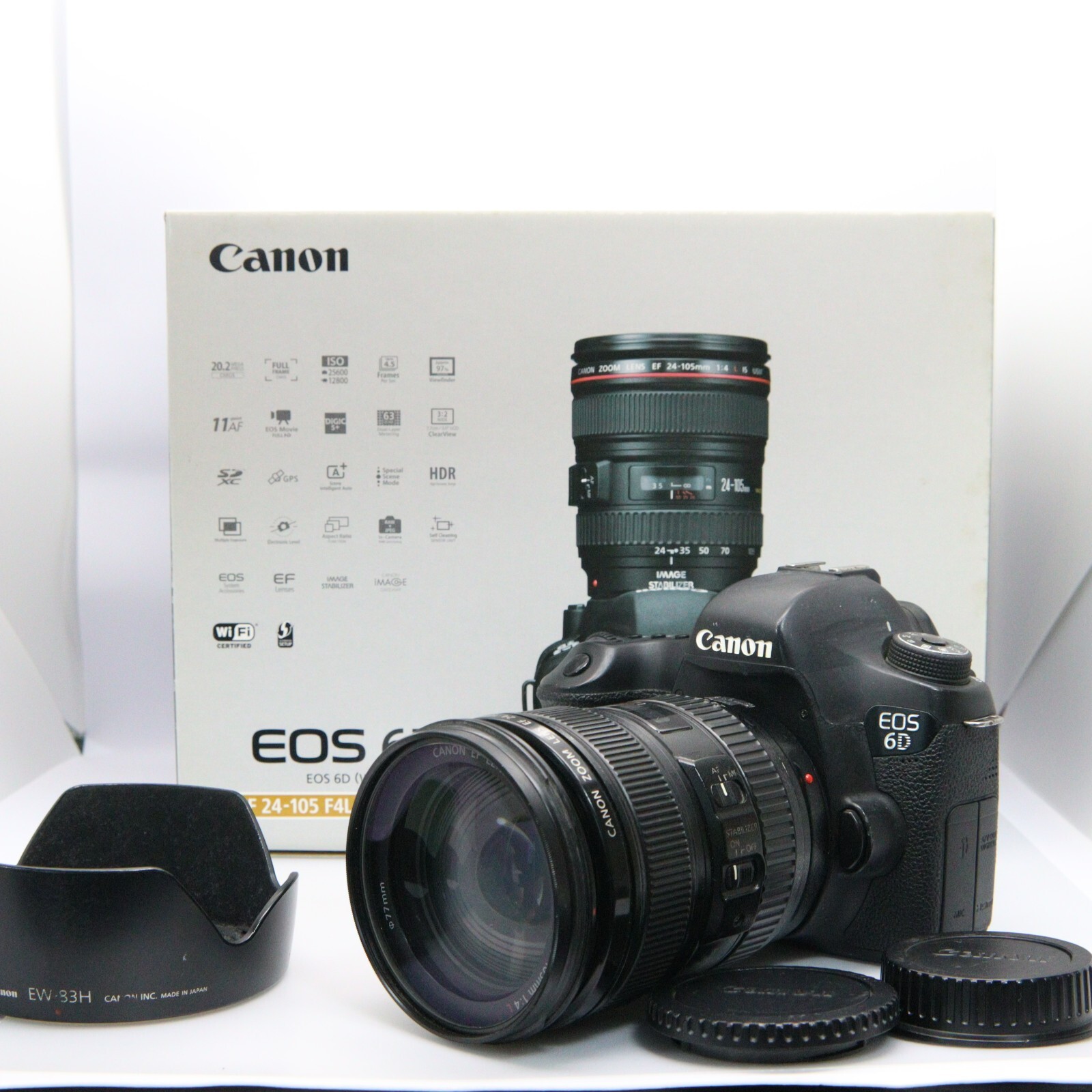 デジタルカメラ YKZ-1 Canon EOS 6D EF 24-105mm F4 L kit YKZ-1 Canon EOS 6D EF 24-105mm F4 L kit