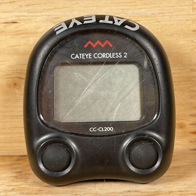 Cateye Cordless 2 CC-CL200 Black Digital Automatic Start/Stop Bike Computer