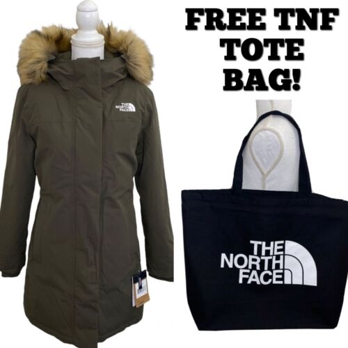 Pre-owned The North Face Women's Arctic Parka Down Coat Taupe Green Sz Xs S M L Xl Xxl