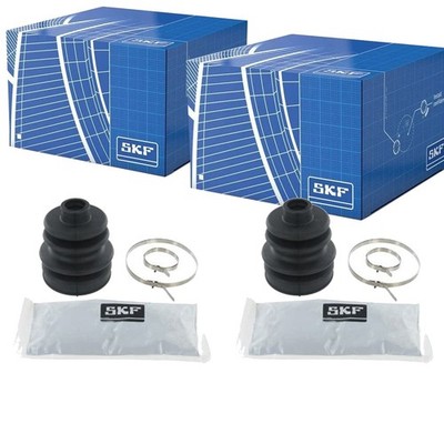 2x SKF ACHSMANSCHETTEN SATZ passend für DAEWOO TICO DAIHATSU CUORE NISSAN MICRA