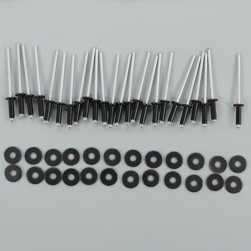 Pair Steel Vented Heat Extractor Hood Louvers For Camaro Z28 IROC-Z IROC 85-90