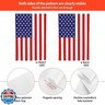 Outdoor 12x18 Inch Double Sided American Garden Flag American 4th of July Decorative Flag Fade Resistant Banner for Yard Lawn Home Decor