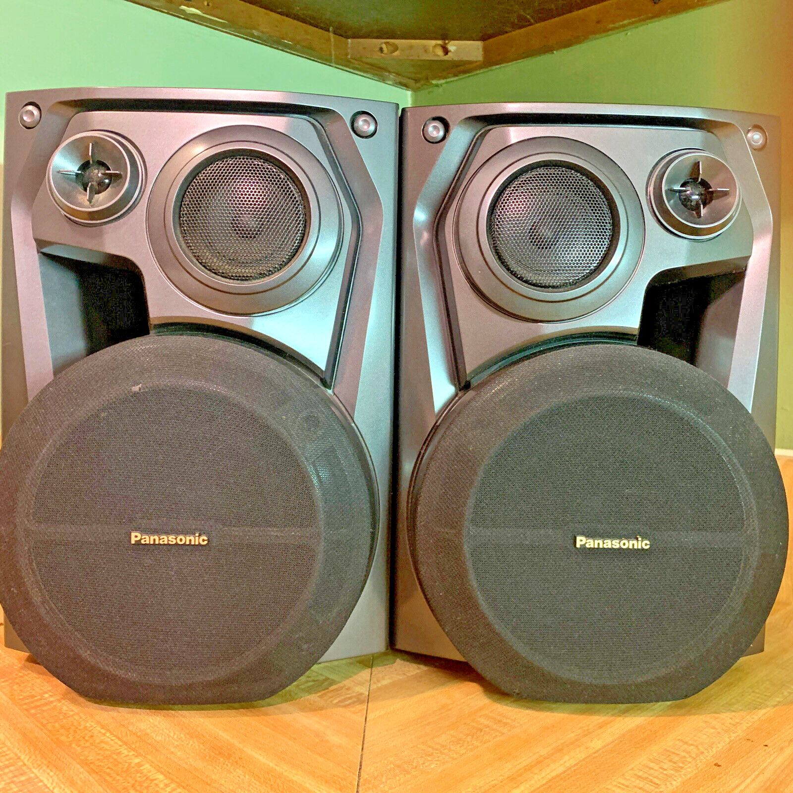Panasonic - akak Panasonic SB-AK300 Bi-wired 3-Way Speaker System | eBay