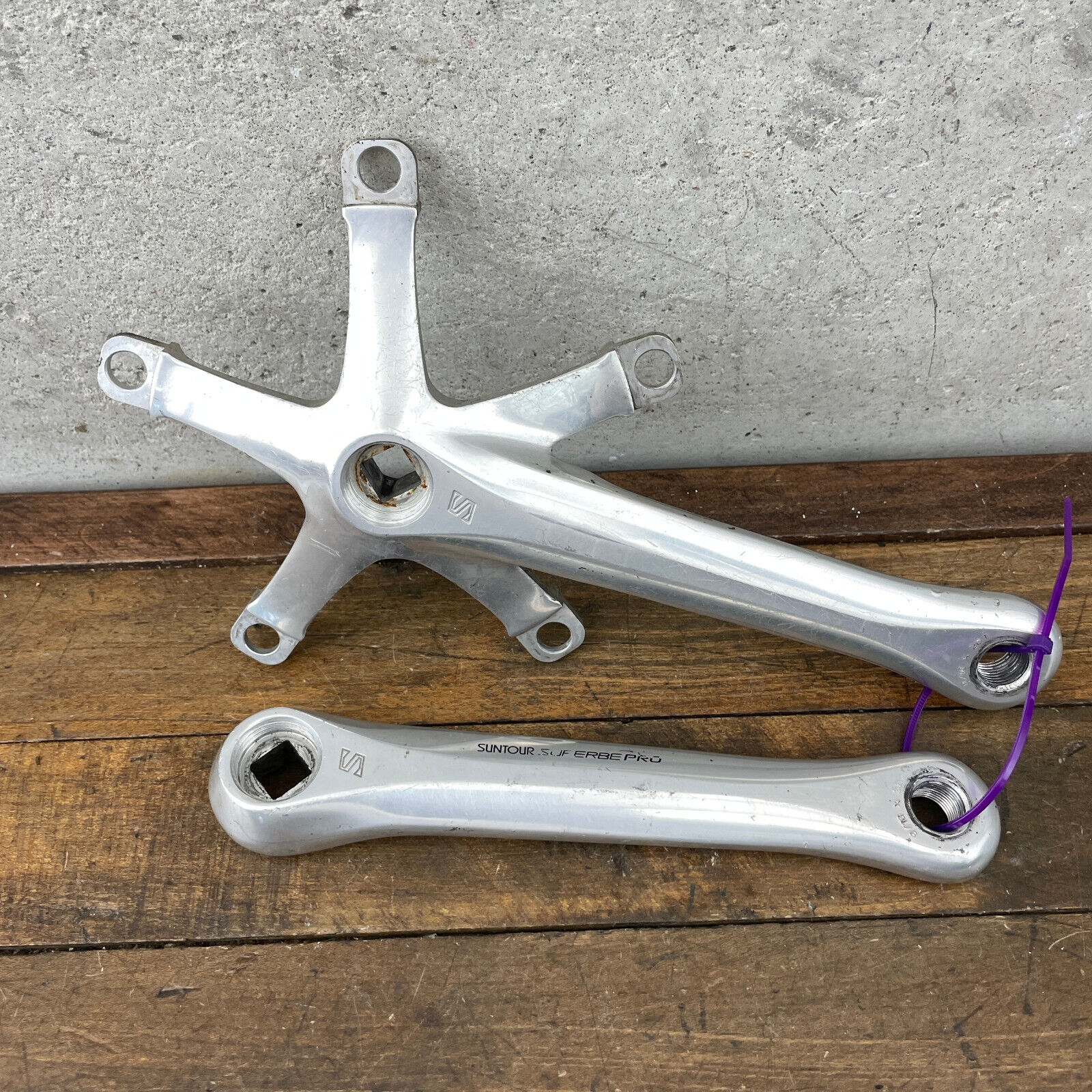 Suntour Superbe Pro Crankset | Suntour Track Crankset Suntour Superbe Pro Crankset | Suntour Track Crankset