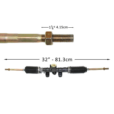 Steering Rack And Pinion W/Tie Rod End for Yamaha Rhino 700 YXR700F 4X4 Fi 08-09