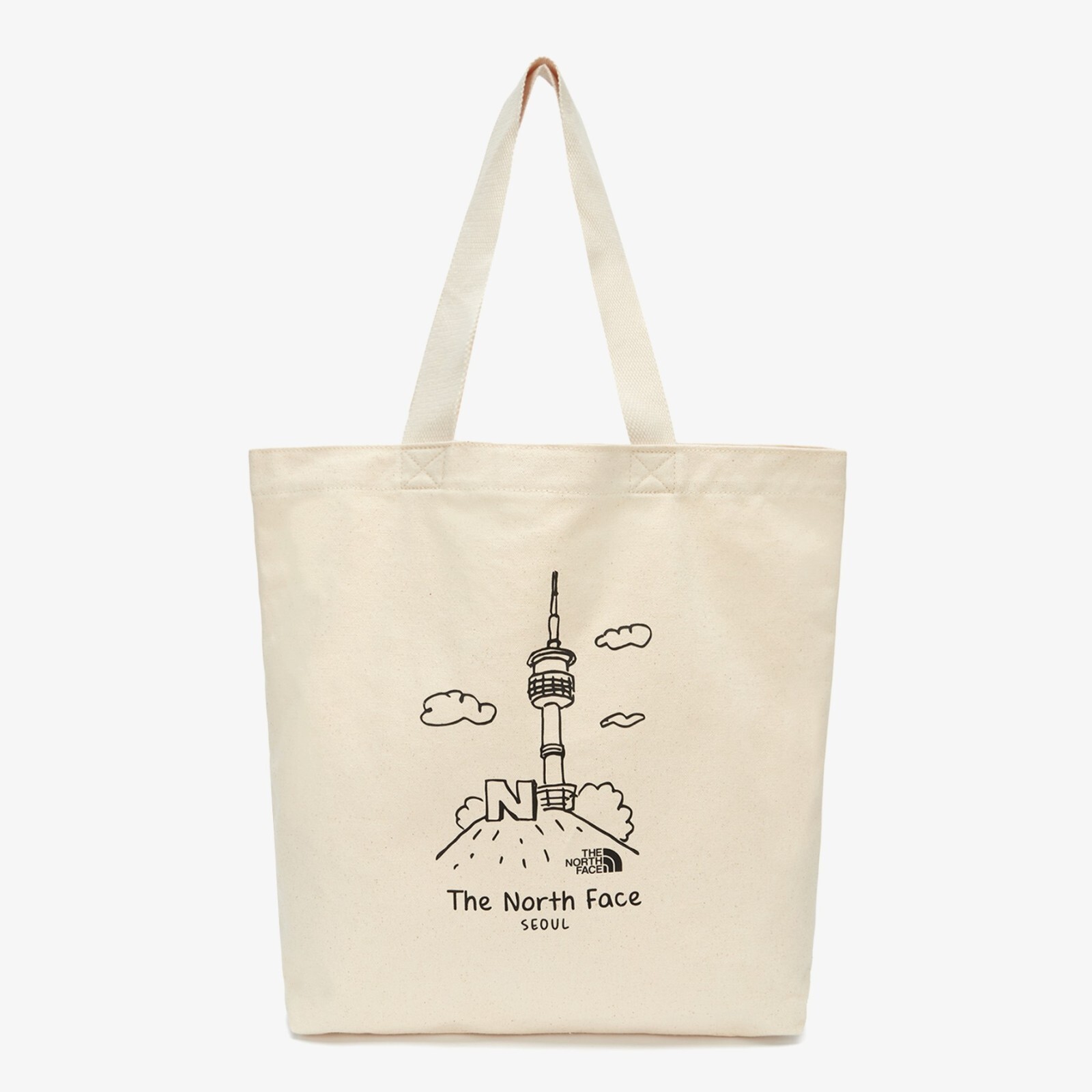 ★THE NORTH FACE★ TNF Cotton Tote Seoul NN2PQ77A NEW THE NORTH FACE COTTON TOTE SEOUL NN2PQ24D CREAM UNISEX