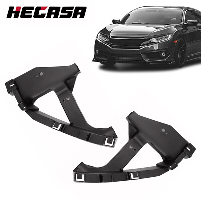 HECASA Headlight Bracket Front Hold Mount Retainer FOR Honda Civic Sedan 2016-21