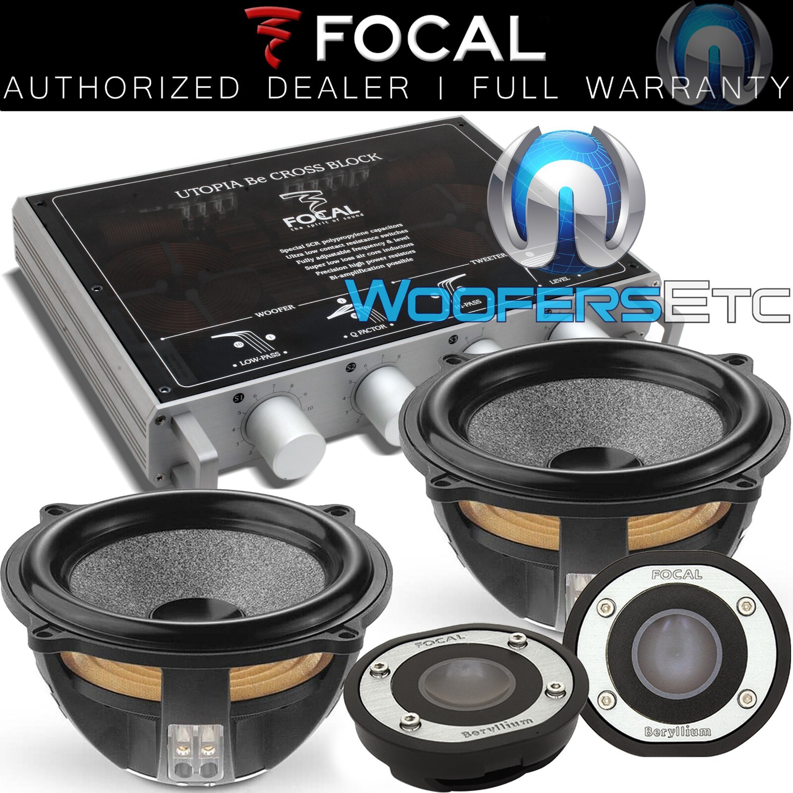 フォーカル FOCAL UTOPIA Be CROSS BLOCK Focal Crossblock from No.5