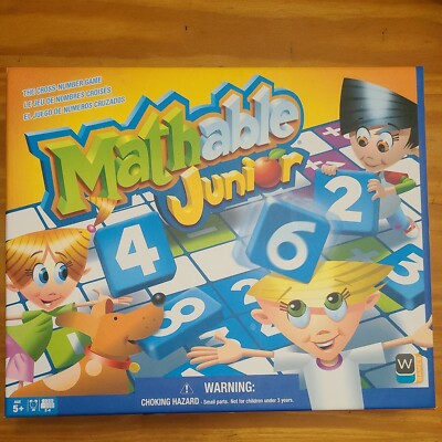 Mathable Junior Game Elementary Ages 5+ Number Scrabble Educational *read