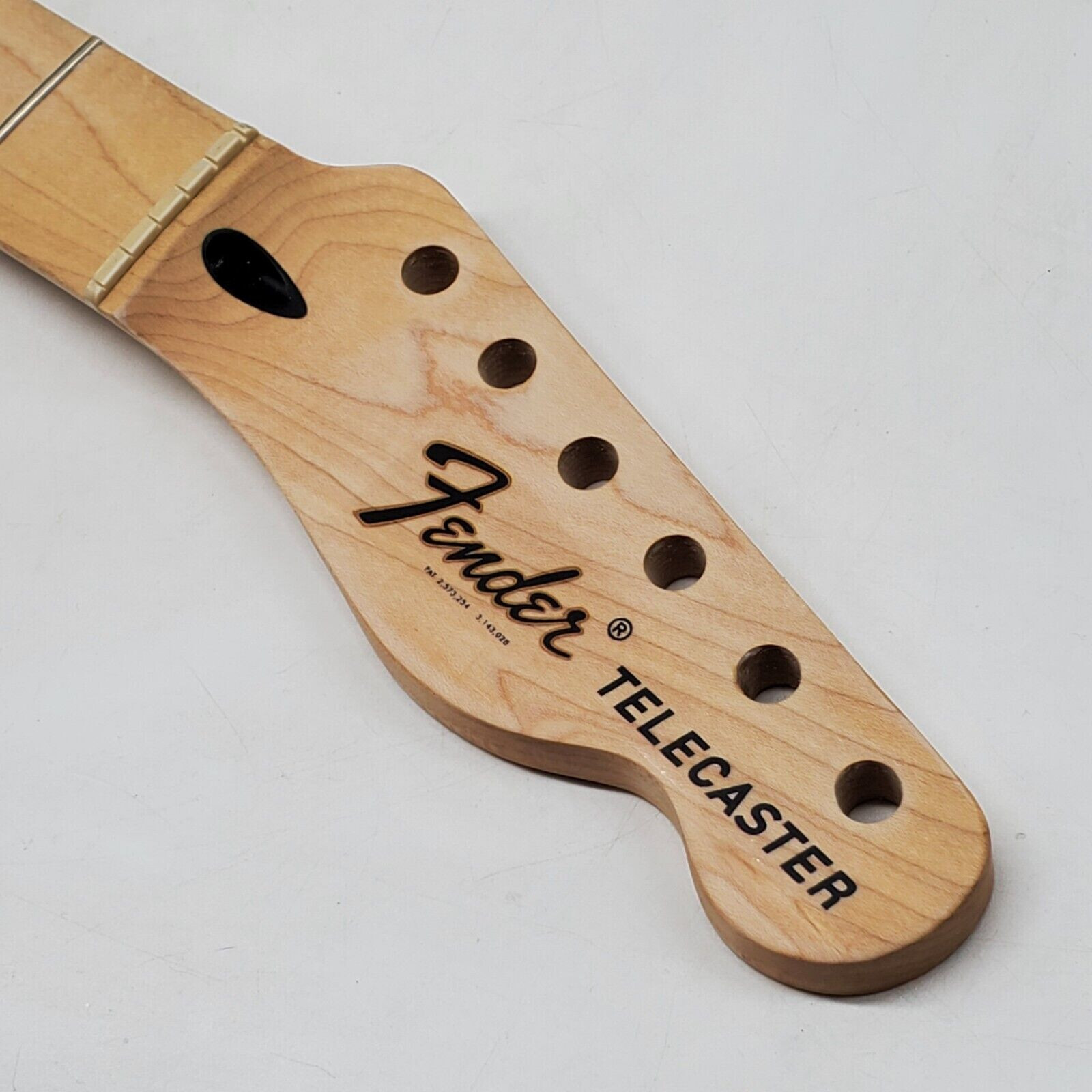 Fender Tele Waterslide Guitar Headstock Decals with CS Logo (Set of 2)