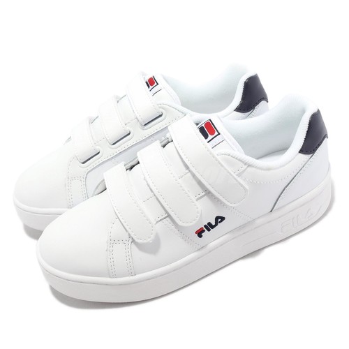 

Fila Court Deluxe White Navy Strap Men Unisex Casual Lifestyle Обувь на платформе, Белый, Court Deluxe