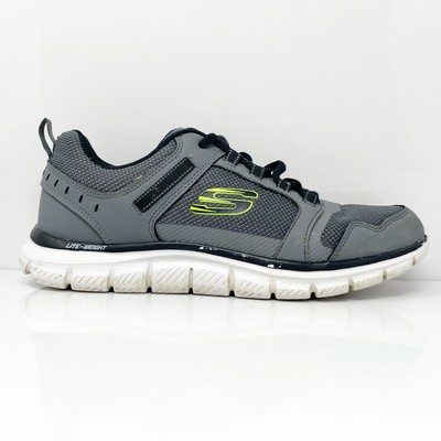 

Skechers Mens Track Knockhill 232001 Серые кроссовки Кроссовки Размер 12, Серый, Track Knockhill