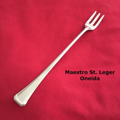 Oneida MAESTRO ABERDEEN ST. LEGER Seafood Fork 6 1/8  Stainless Steel Flatware