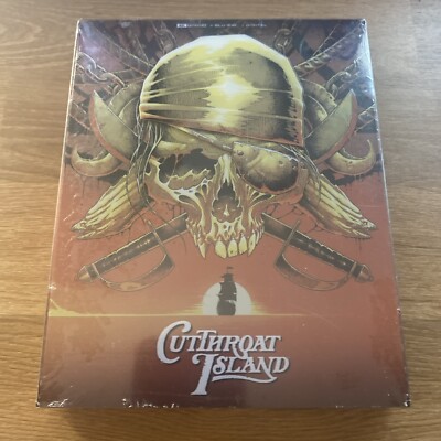 Cutthroat Island STEELBOOK (4K ULTRA HD + BLU-RAY + DIGITAL)