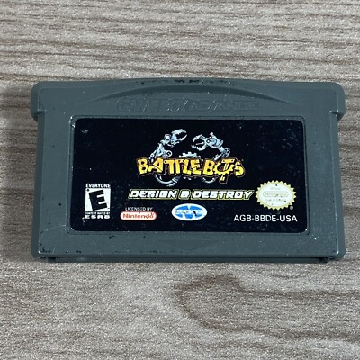 Battlebots: Design and Destroy for Game Boy Advance - Game Only Tested
