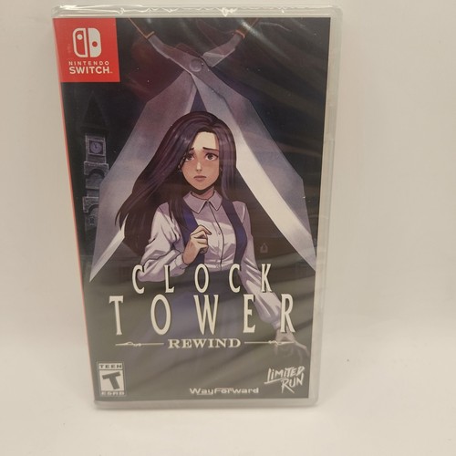 Clock Tower Rewind Switch Limited Run Games #243 New Sealed