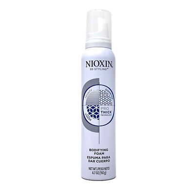 Nioxin 3D Styling Bodifying Foam 6.7 oz