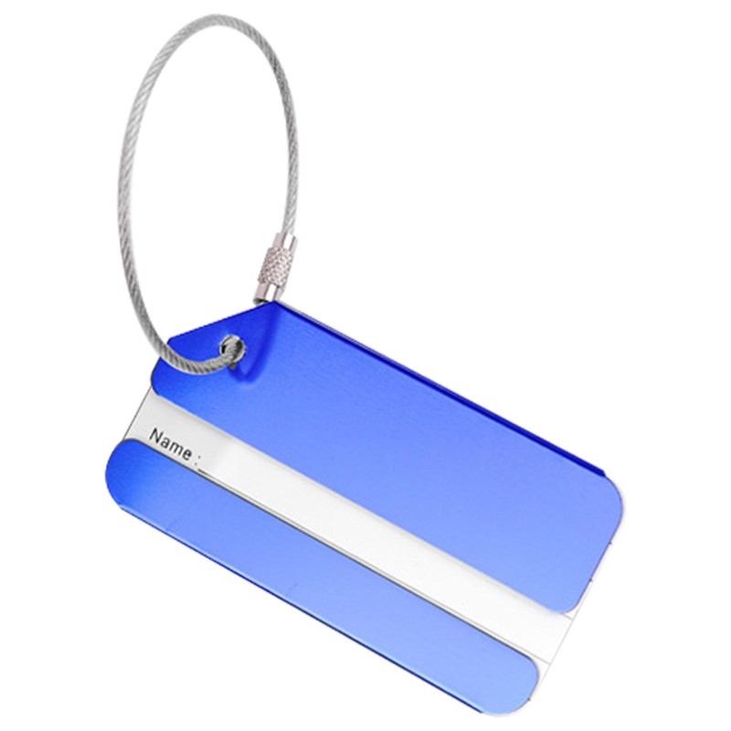 Metal Suitcases Tags Luggage Tags Business Card Holde  Metal Travel ID Bag Tag