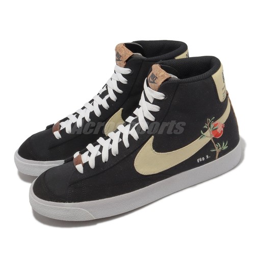 

Nike Blazer Mid 77 Pomegranate Black Мужчины Унисекс Повседневная обувь Кроссовки CI1166-001, Черный, Blazer Mid 77