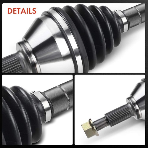 CV Axle Front Passenger Side, Axle Joint Shaft Replacement CV