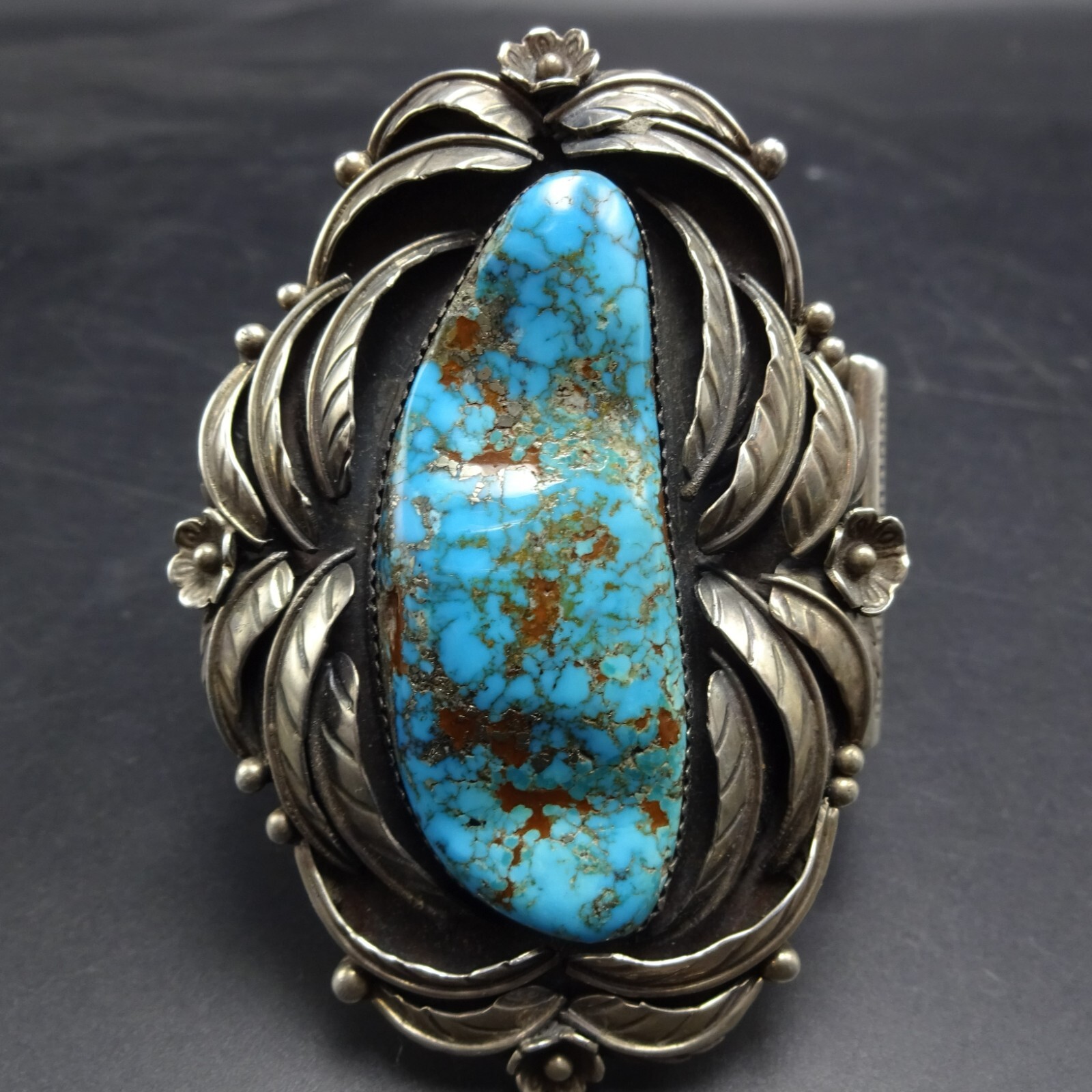 Colossal And Wide Vintage Navajo Native American Jewelry jewelry Bisbee Turquoise Shell Bracelet Colossal And Wide Vintage Navajo Native American Jewelry jewelry Bisbee Turquoise Shell Bracelet