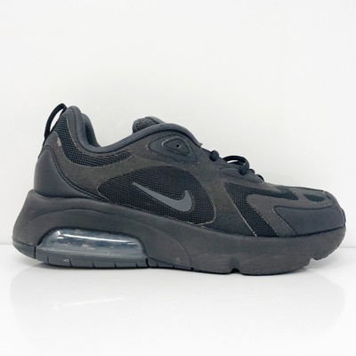 

Nike Boys Air Max 200 AT5627-001 Черные кроссовки для бега, размер 7 лет, Черный, Air Max 200