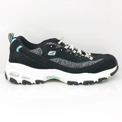 

Skechers Womens D Lites Me Time 11936W Черная повседневная обувь Кроссовки Размер 7.5, Черный, 11936W