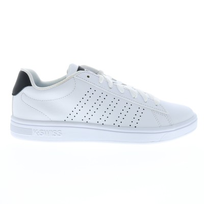 K-Swiss Court Casper 05586-102-M Мужские белые кожаные кроссовки Lifestyle Обувь 7