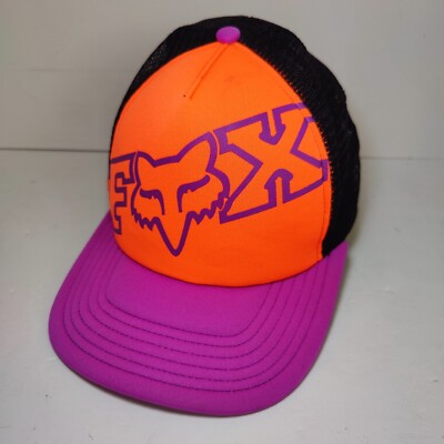 Fox Racing Fox Girls Chroma Trucker Hat Womens Trucker Snapback One Size