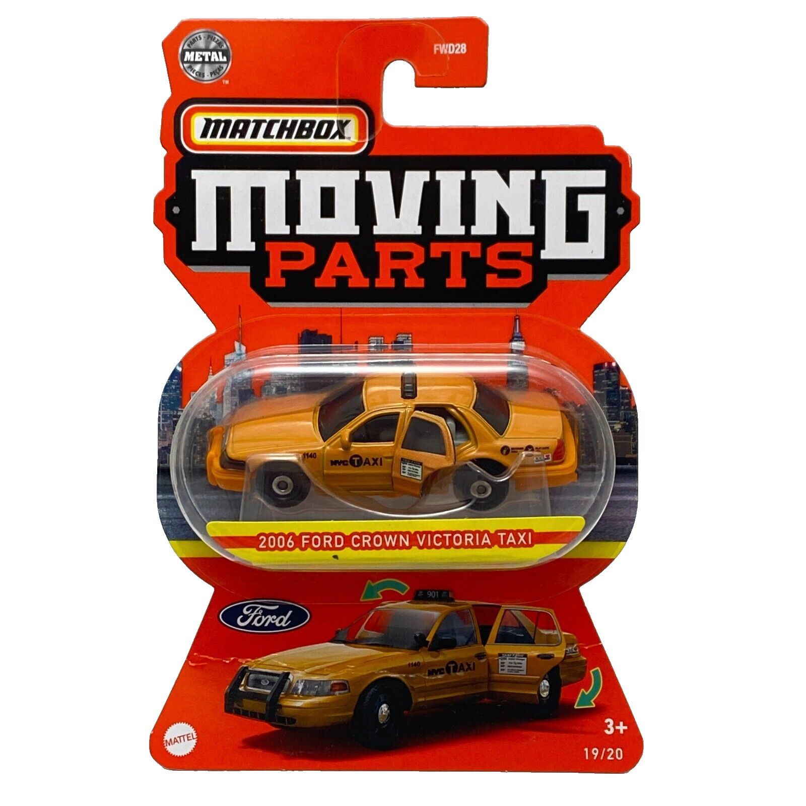 Matchbox 17c, Austin FX3 Taxi - Free Price Guide & Review