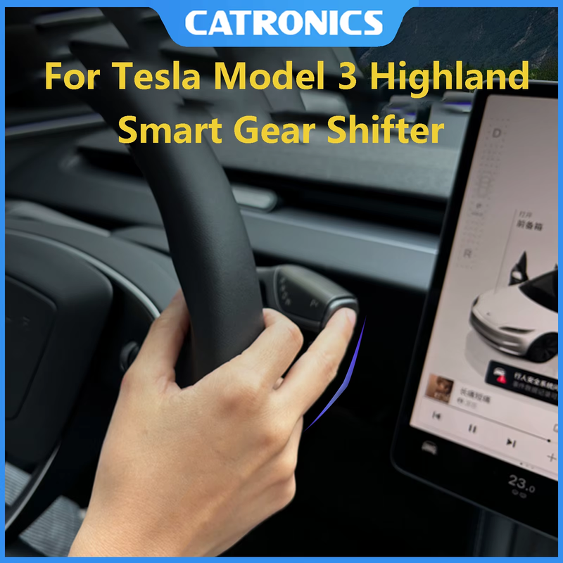 CATRONICS For Tesla Model 3 Highland 2024-2025 Gear Shifter Turning Stalks Shift