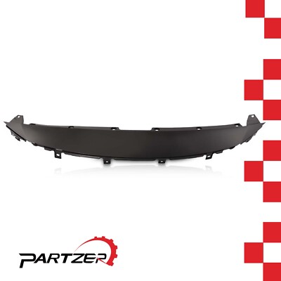 For Honda Accord Sedan 2018-2020 Front Upper Cover Grille Molding Black Plastic