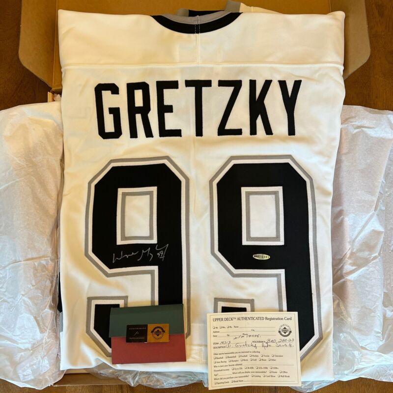 Wayne Gretzky Signed Autographed Kings Authentic CCM Jersey Upper Deck COA