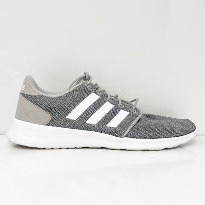 

Adidas Женские кроссовки Cloudfoam QT Racer FX3427 Серые кроссовки Размер 8.5, Серый, Cloudfoam QT Racer