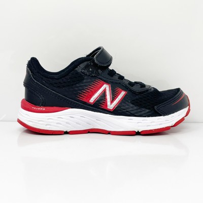 

New Balance Boys 680 V6 YA680LB6 Черные кроссовки для бега Размер 11 M, Черный, 680 V6