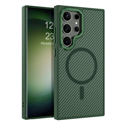 Original Aramid Carbon Fiber Case Slim Cover for Samsung Galaxy S23 Ultra S24 