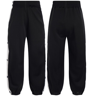 Boy Post Surgery Pants Tear Away Button Trousers Basketball Bottom Jogging Pants