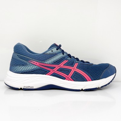 

Женские кроссовки Asics Gel Contend 6 1012A570 синие кроссовки размер 9, Синий, Gel Contend 6